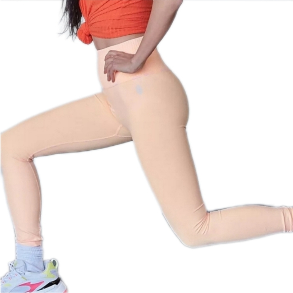 FP Movement Good Karma Bright Orange Leggings in Morning Sun X-Small